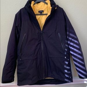 Lands’ End Men’s Large Navy Jacket Thermolite
